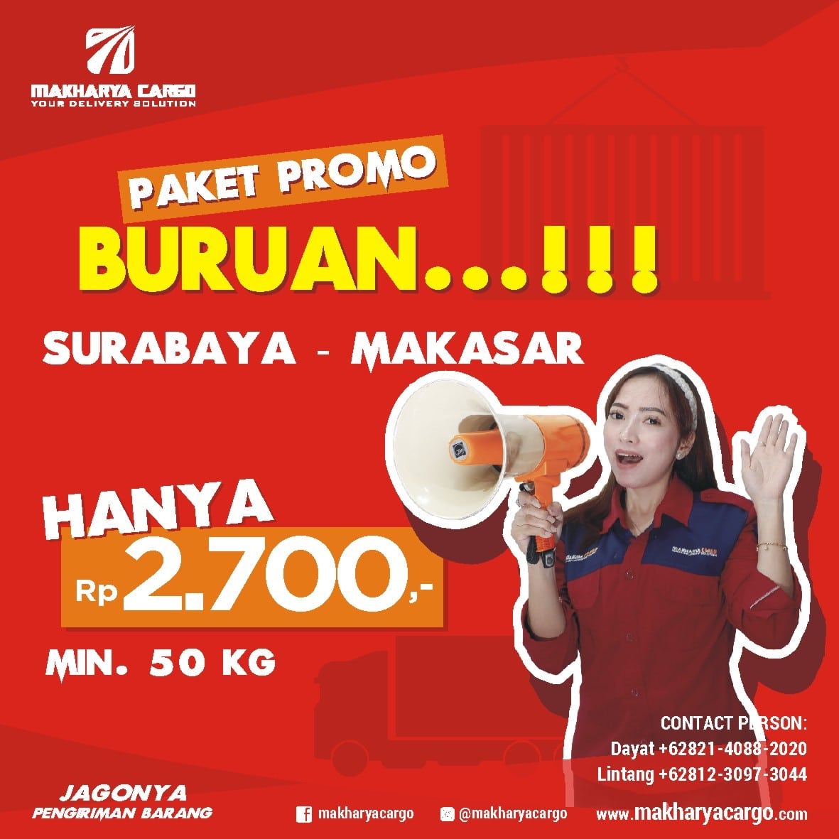 Tarif Ekspedisi Surabaya Makassar