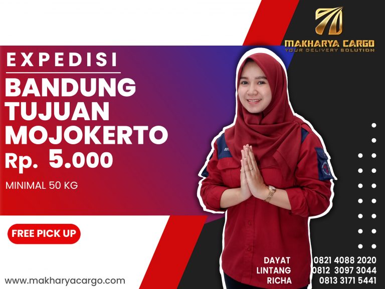 Ekspedisi Bandung Mojokerto Gratis Jemput Barang Rp.5000