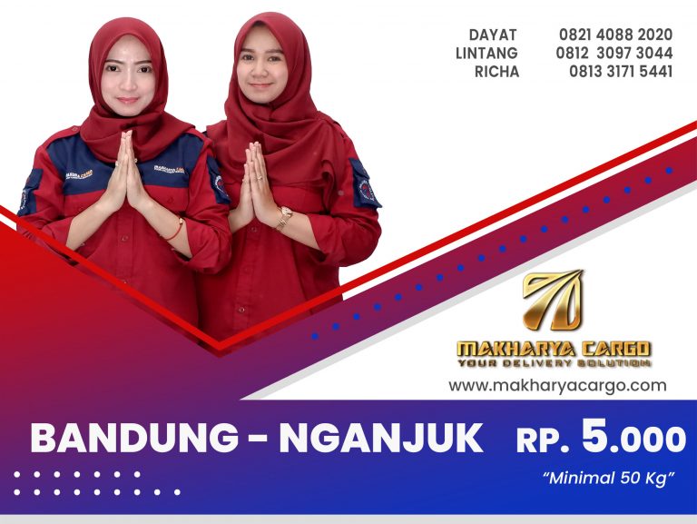 Ekspedisi Bandung Nganjuk Gratis Jemput Barang Rp.5000
