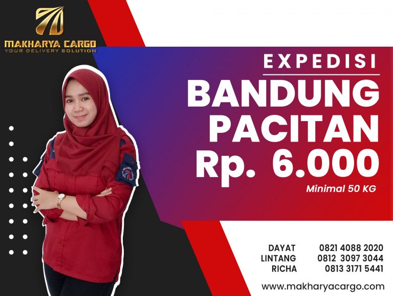 Ekspedisi Bandung Pacitan Gratis Jemput Barang 2021