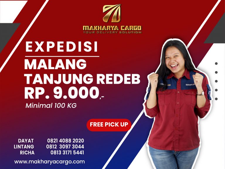 Ekspedisi Malang Tanjung Redeb Gratis Jemput Barang Rp.9000