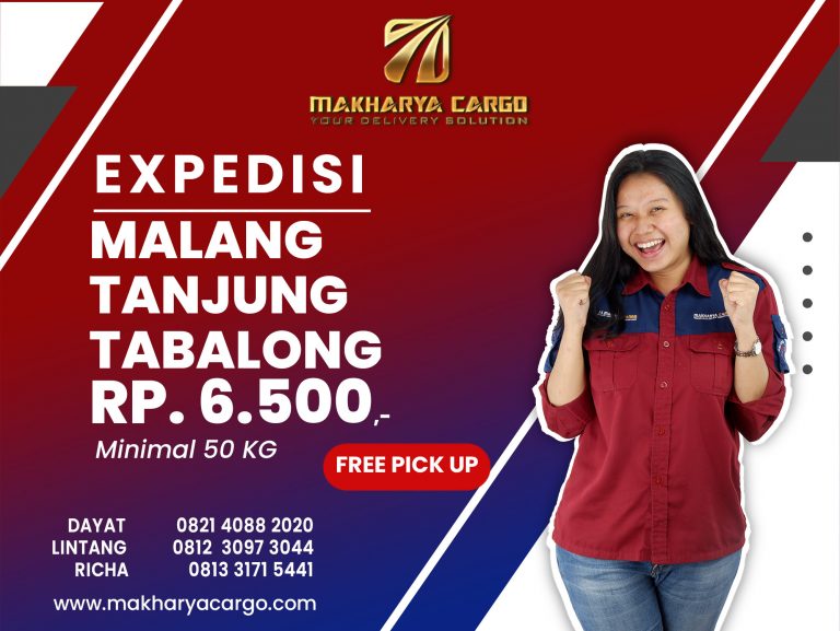 Ekspedisi Malang Tanjung Tabalong Gratis Jemput Barang 2021