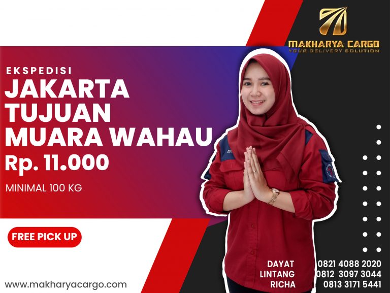 Ekspedisi Jakarta Muara wahau Ongkir Rp 11.000 Termurah