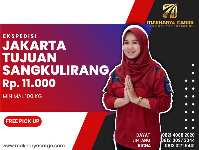 Ekspedisi Jakarta Sangkulirang Ongkir Rp 11.000 Termurah