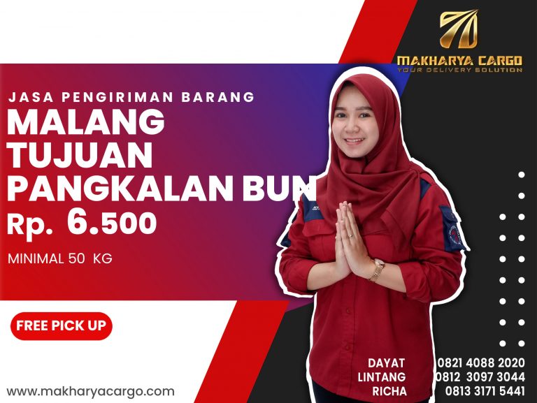 Ekspeidi Malang Pangkalan Bun Ongkir Rp 6.500 Termurah