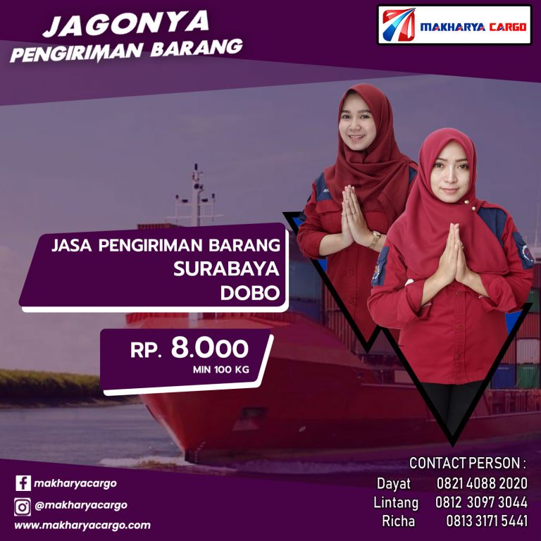 Ekspedisi Surabaya Dobo Ongkir Rp 8.000 Termurah