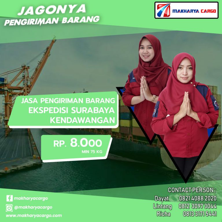 Ekspedisi Surabaya Kendawangan Ongkir Rp 8.000 Termurah