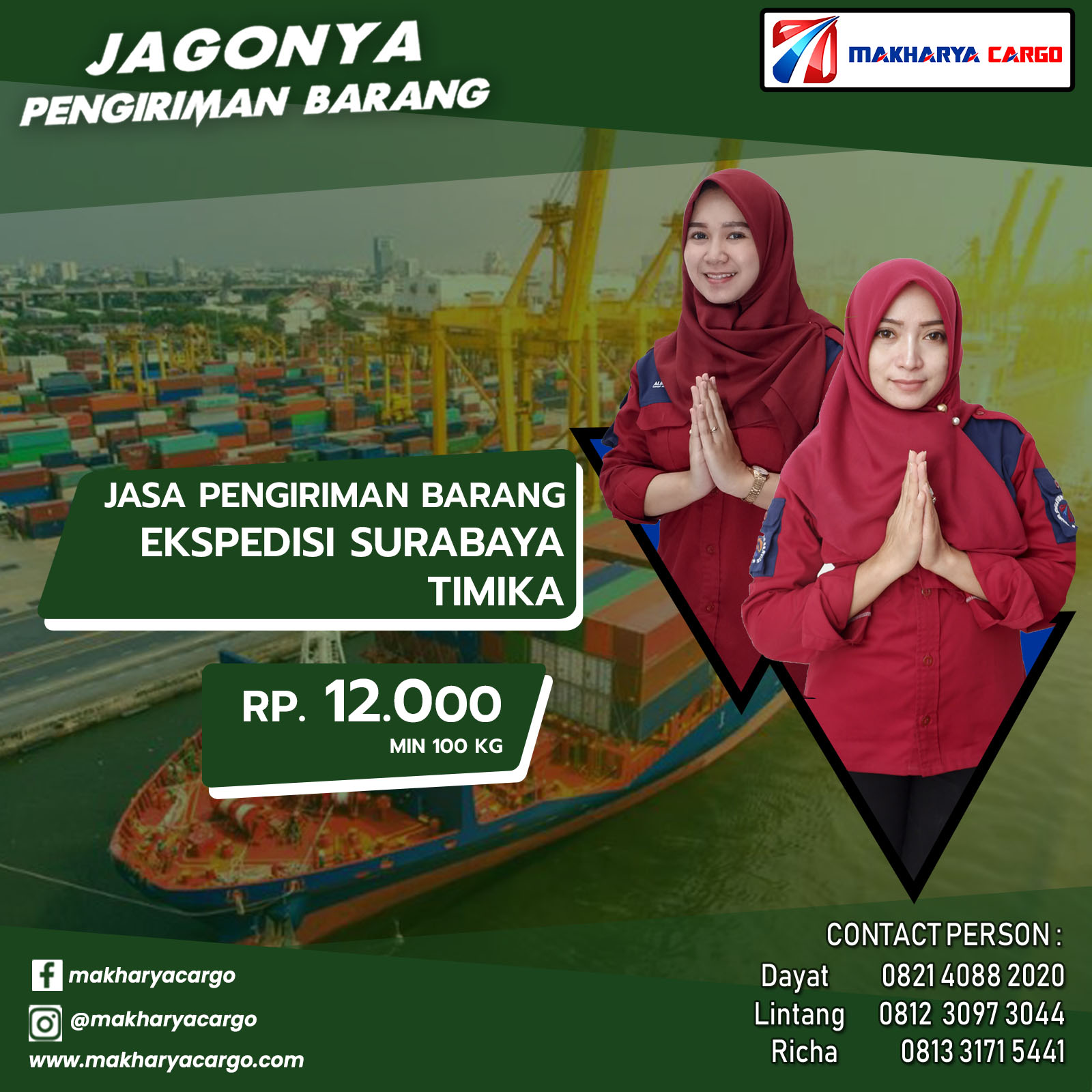 Ekspedisi Surabaya Timika