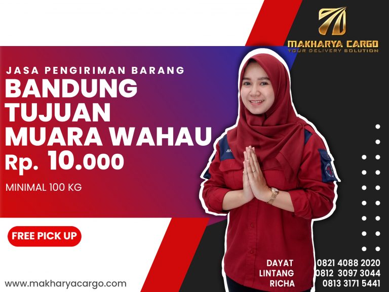 Jasa Pengiriman Bandung Muara Wahau Gratis Jemput Barang 2021