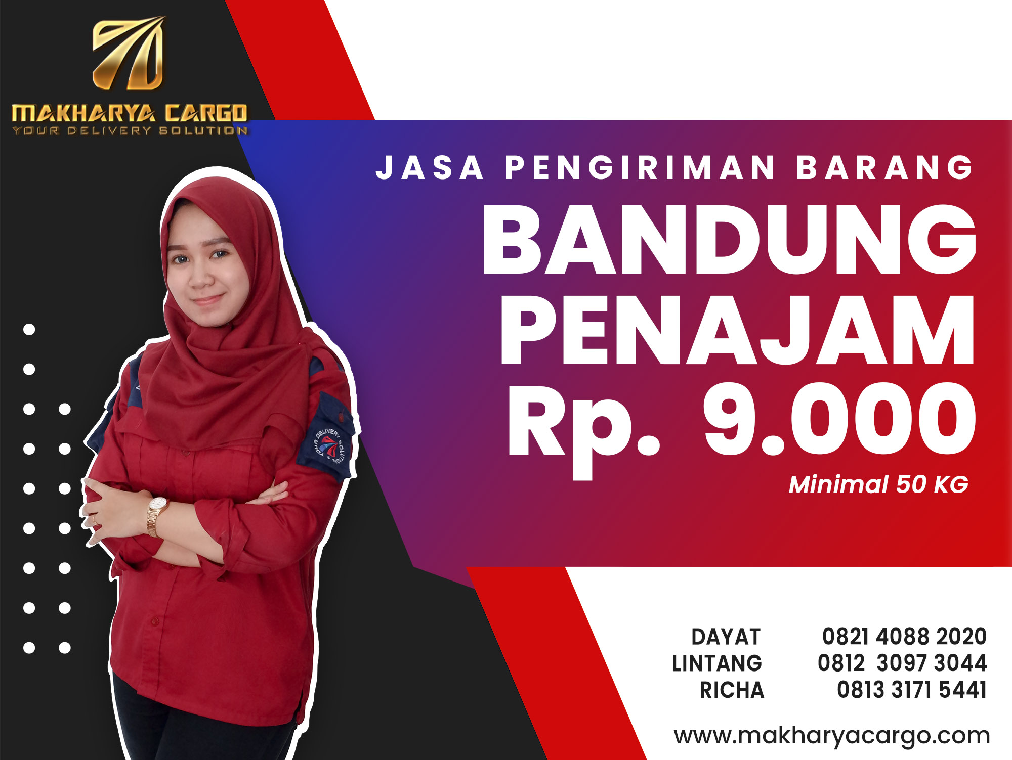 Jasa Pengiriman Barang Bandung Penajam