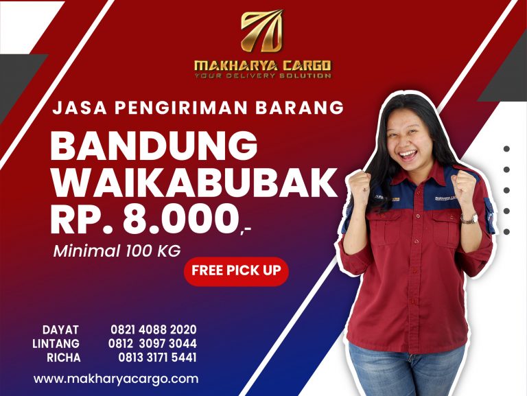 Jasa Pengiriman Bandung Waikabubak Gratis Jemput Barang 2021