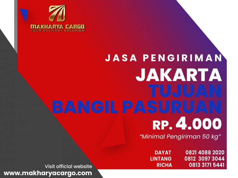 Jasa Pengiriman Jakarta Bangil Pasuruan Gratis Jemput Barang 2021