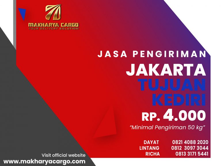 Jasa Pengiriman Barang Jakarta Kediri Gratis Jemput Barang 2021
