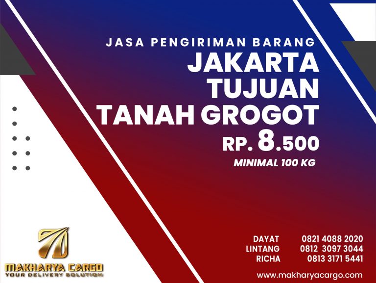Jasa Pengiriman Jakarta Tanah Grogot Gratis Jemput Barang 2021