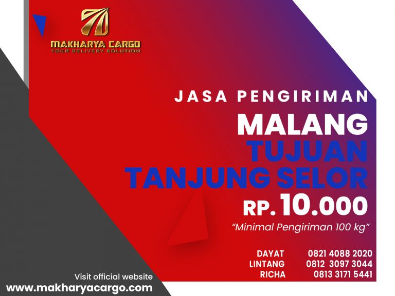 Jasa Pengiriman Malang Tanjung Selor Gratis Jemput Barang 2021