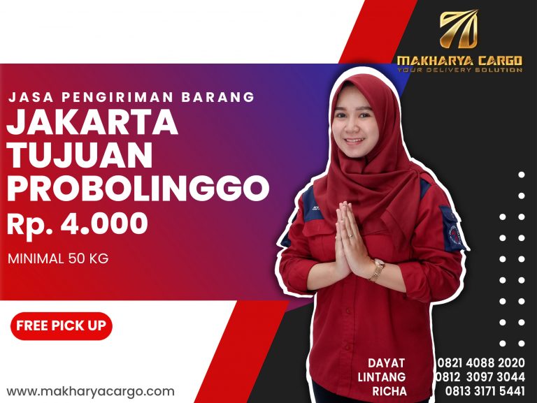 Jasa Pengiriman Jakarta Probolinggo Ongkir Rp 4.000 Termurah