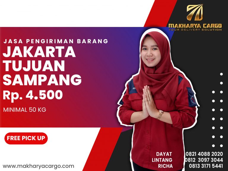 Jasa Pengiriman Barang Jakarta Sampang Ongkir Rp 4.500