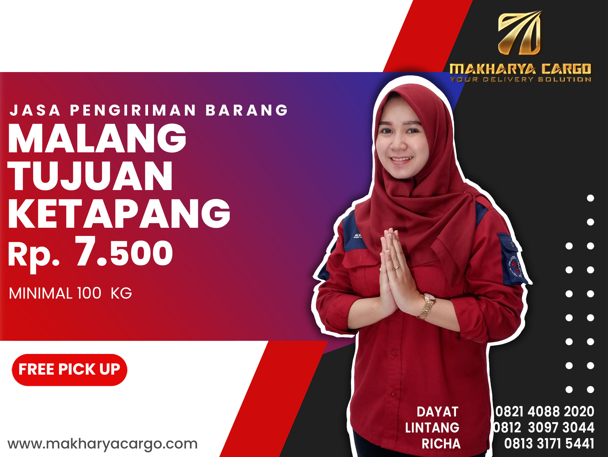 Jasa Pengiriman Barang Malang Ketapang 