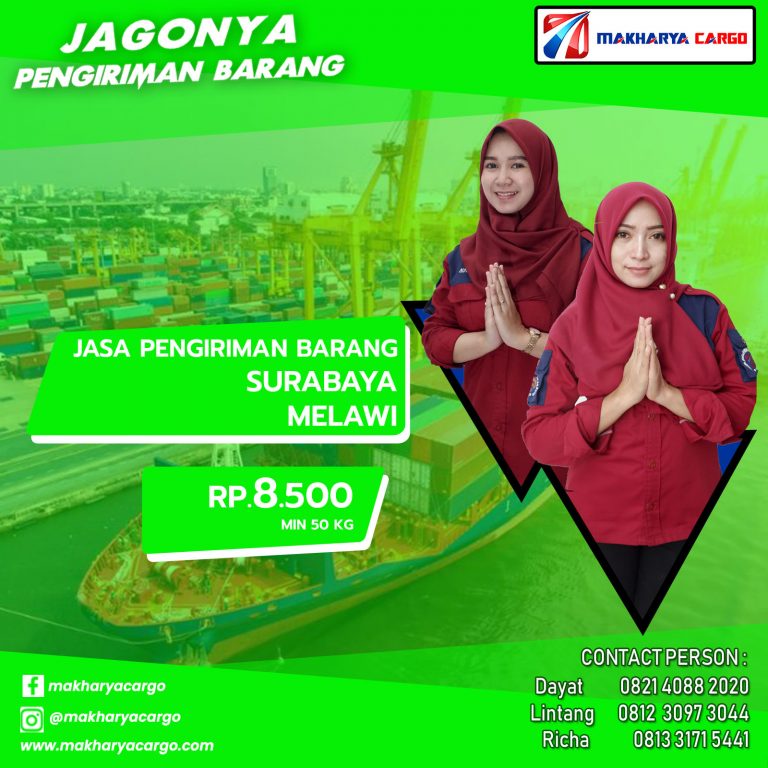 Jasa Pengiriman Barang Surabaya Melawi Ongkir Rp 8.500
