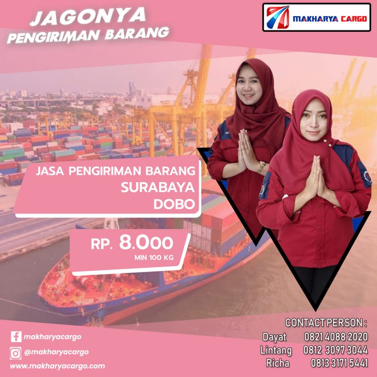 Jasa Pengiriman Barang Surabaya Dobo Ongkir Rp8.000 Termurah