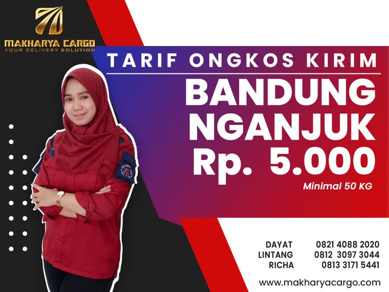Tarif Ongkos Kirim Bandung Nganjuk Gratis Jemput Barang 2021