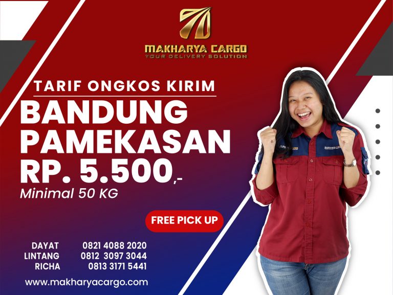 Tarif Ongkos Kirim Bandung Pamekasan Gratis Jemput Barang 2021