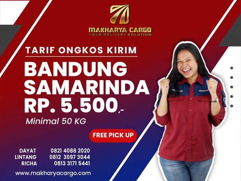 Tarif Ongkos Kirim Bandung Samarinda Gratis Jemput Barang 2021
