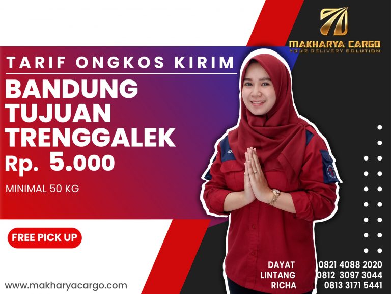 Tarif Ongkos Kirim Bandung Trenggalek Gratis Jemput Barang 2021