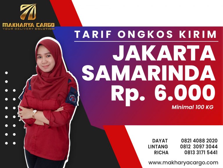 Tarif Ongkos Kirim Jakarta Samarinda Gratis Jemput Barang 2021