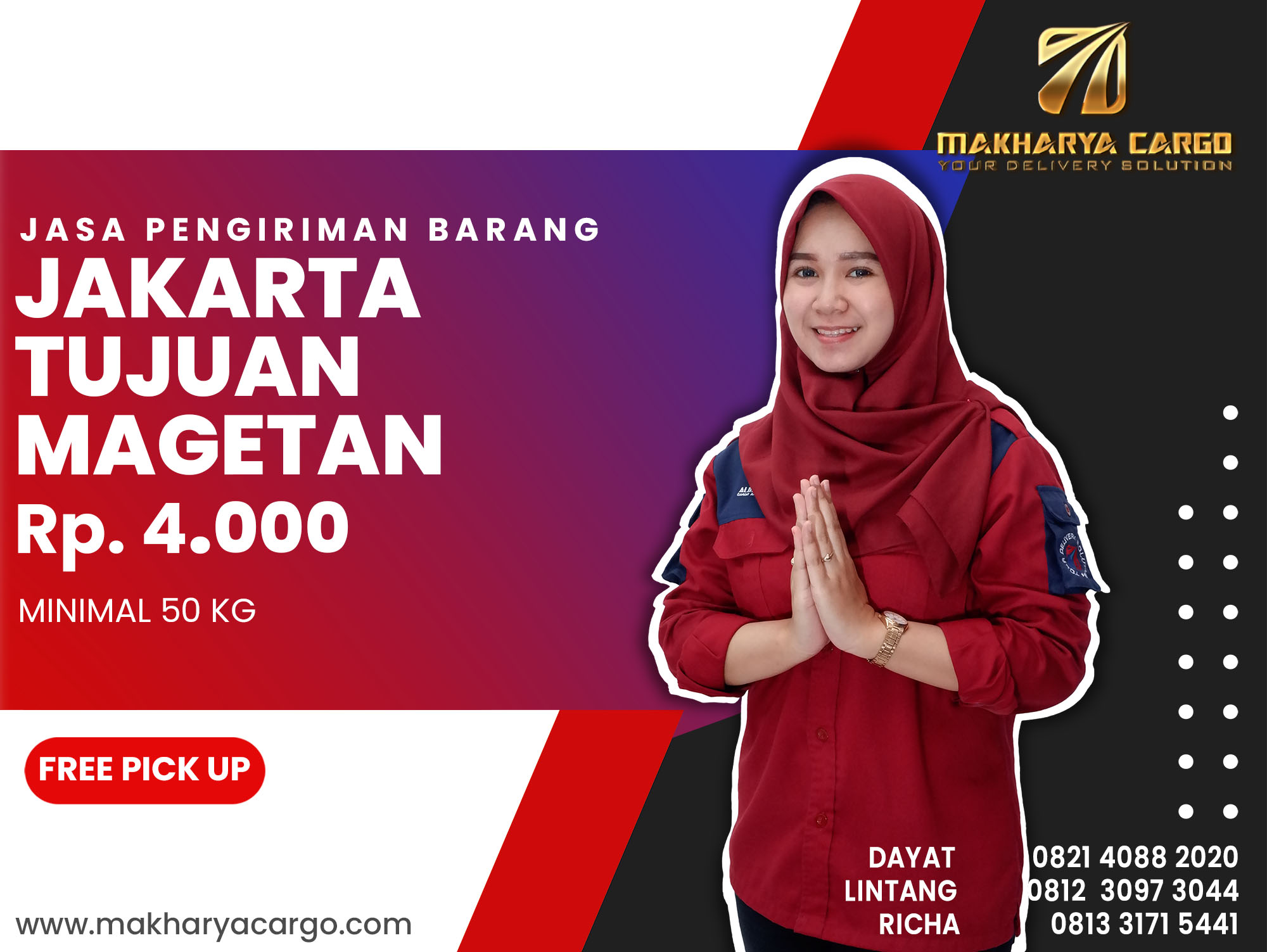 Tarif Ongkos Kirim Jakarta Magetan