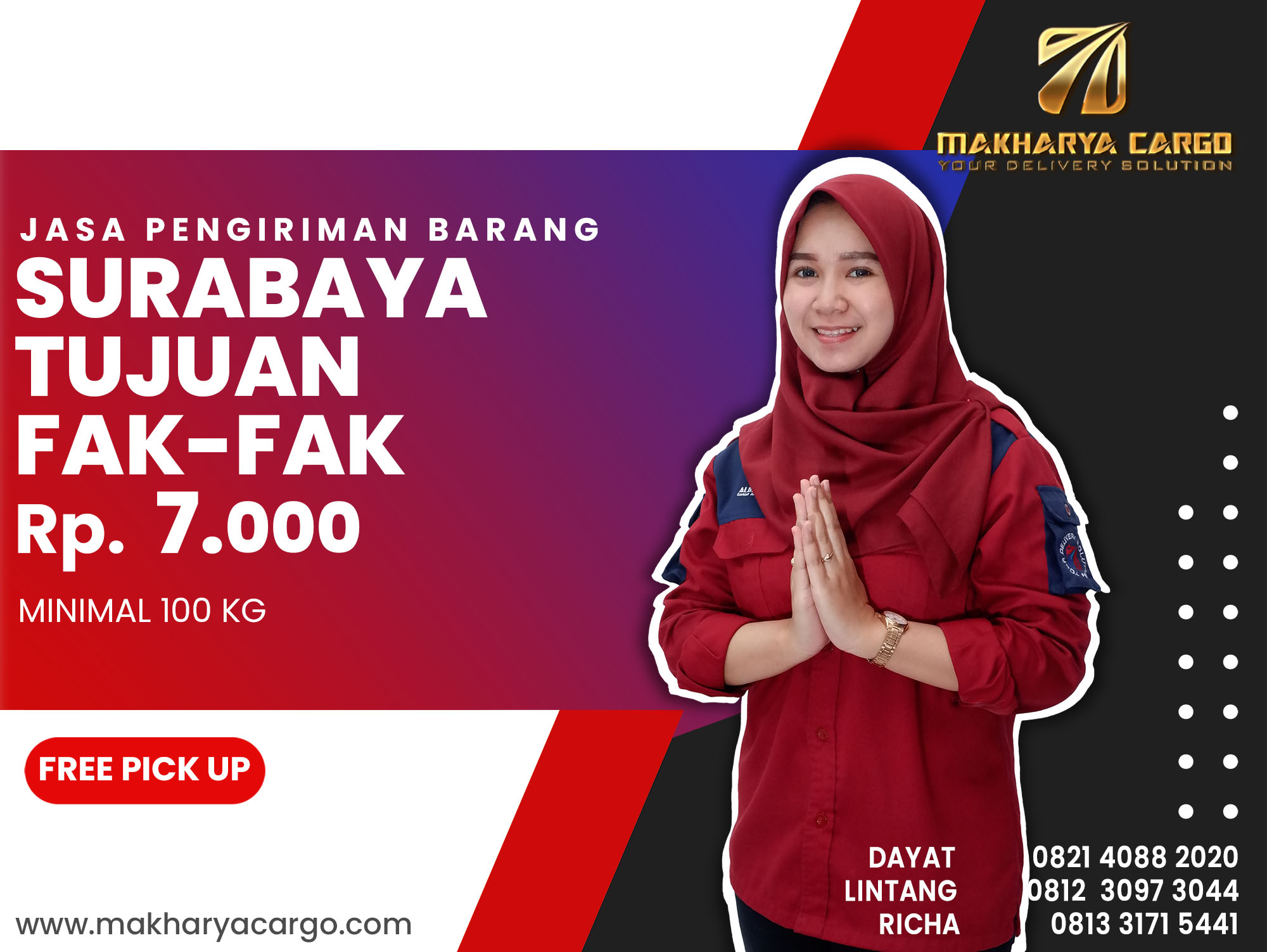 Tarif Ongkos Kirim Surabaya Fak-Fak