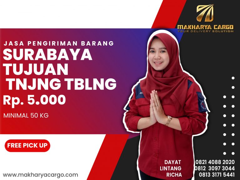Tarif Ongkos Kirim Surabaya Tabalong Ongkir Rp 5.000 Termurah