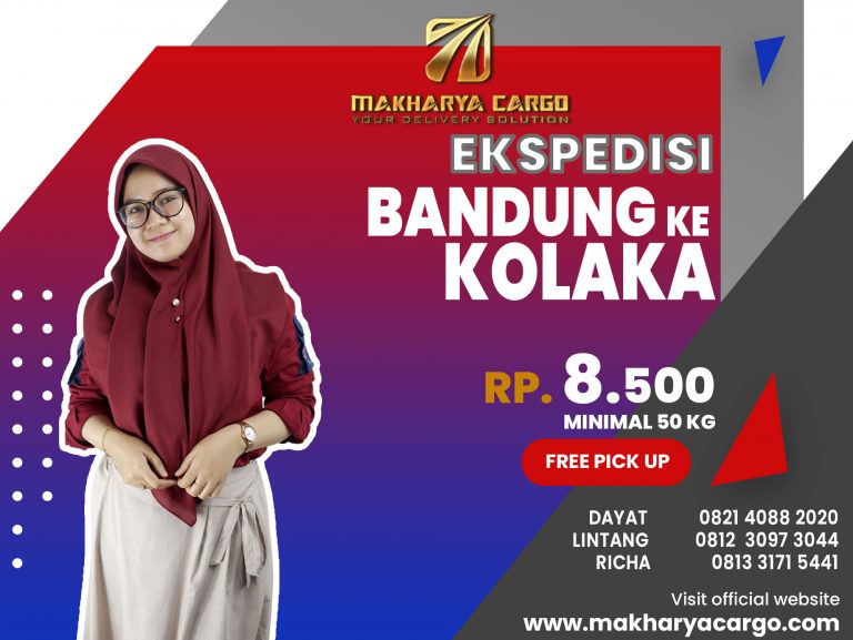 Ekspedisi Bandung Kolaka Gratis Jemput Barang 2021