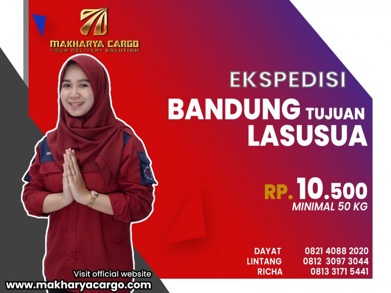 Ekspedisi Bandung Lasusua Gratis Jemput Barang 2021