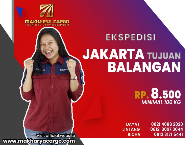 Ekspedisi Jakarta Balangan Gratis Jemput Barang 2021