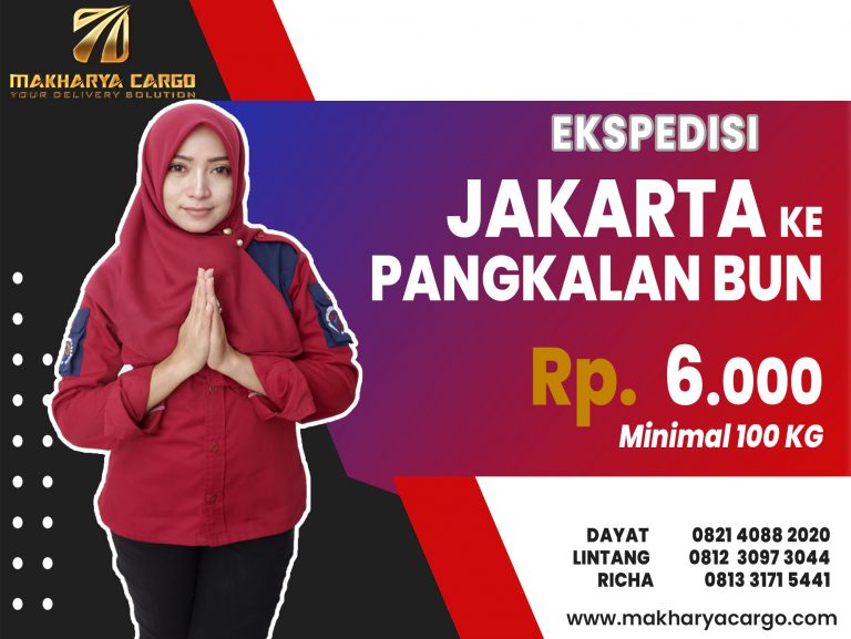 Ekspedisi Jakarta Pangkalan Bun Gratis Jemput Barang 2021