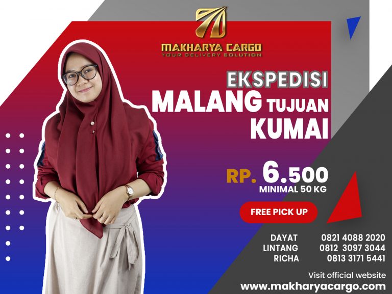 Ekspedisi Malang Kumai Gratis Jemput Barang 2021