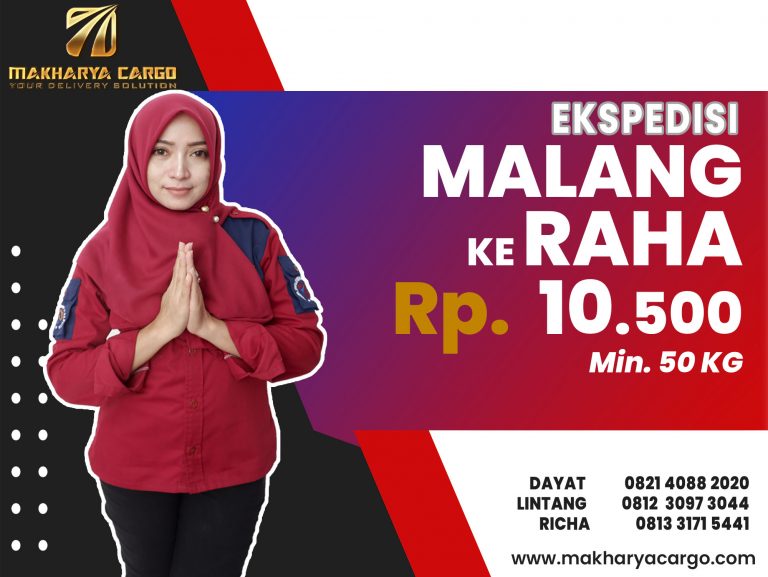 Ekspedisi Malang Raha Gratis Jemput Barang 2021
