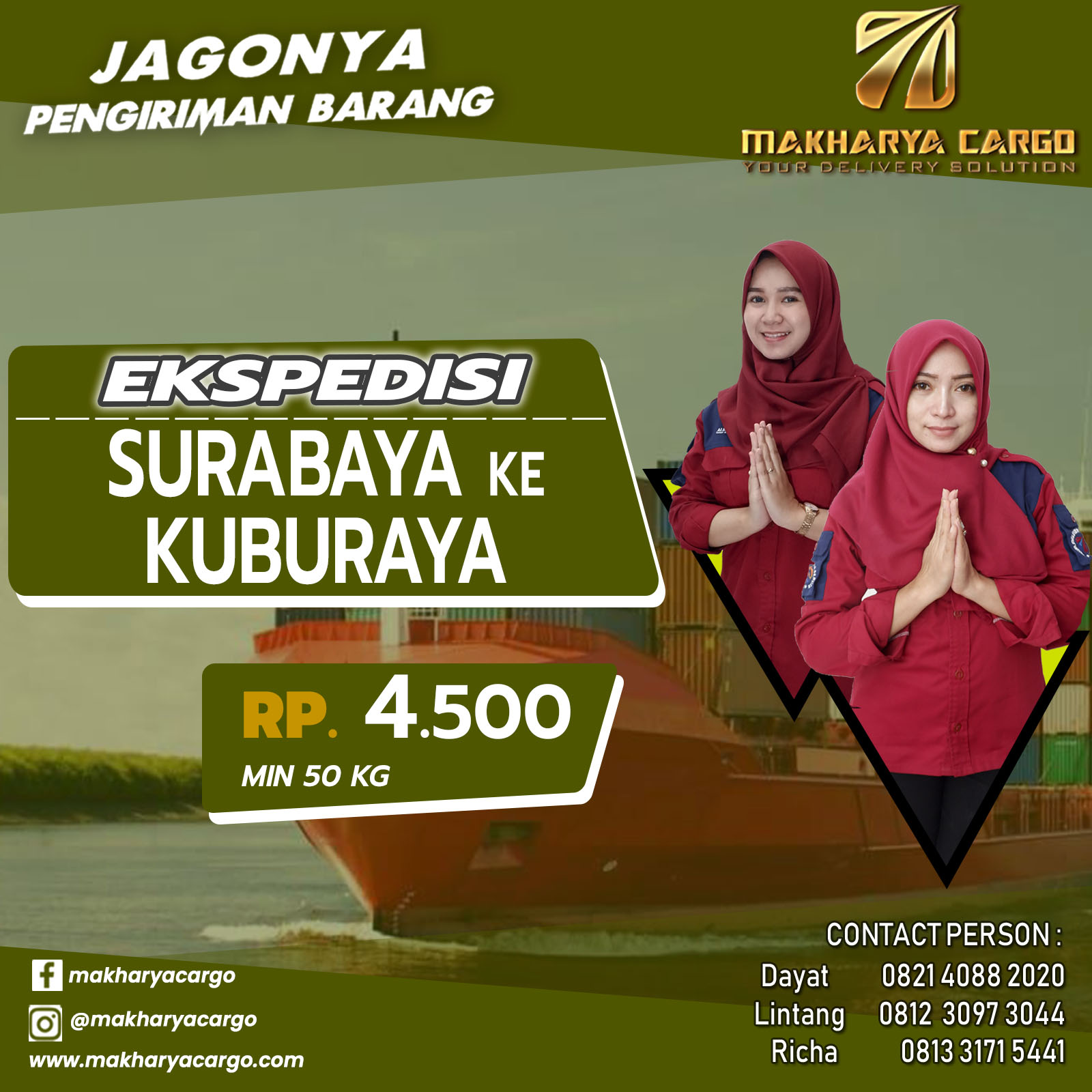 Ekspedisi Surabaya Kuburaya