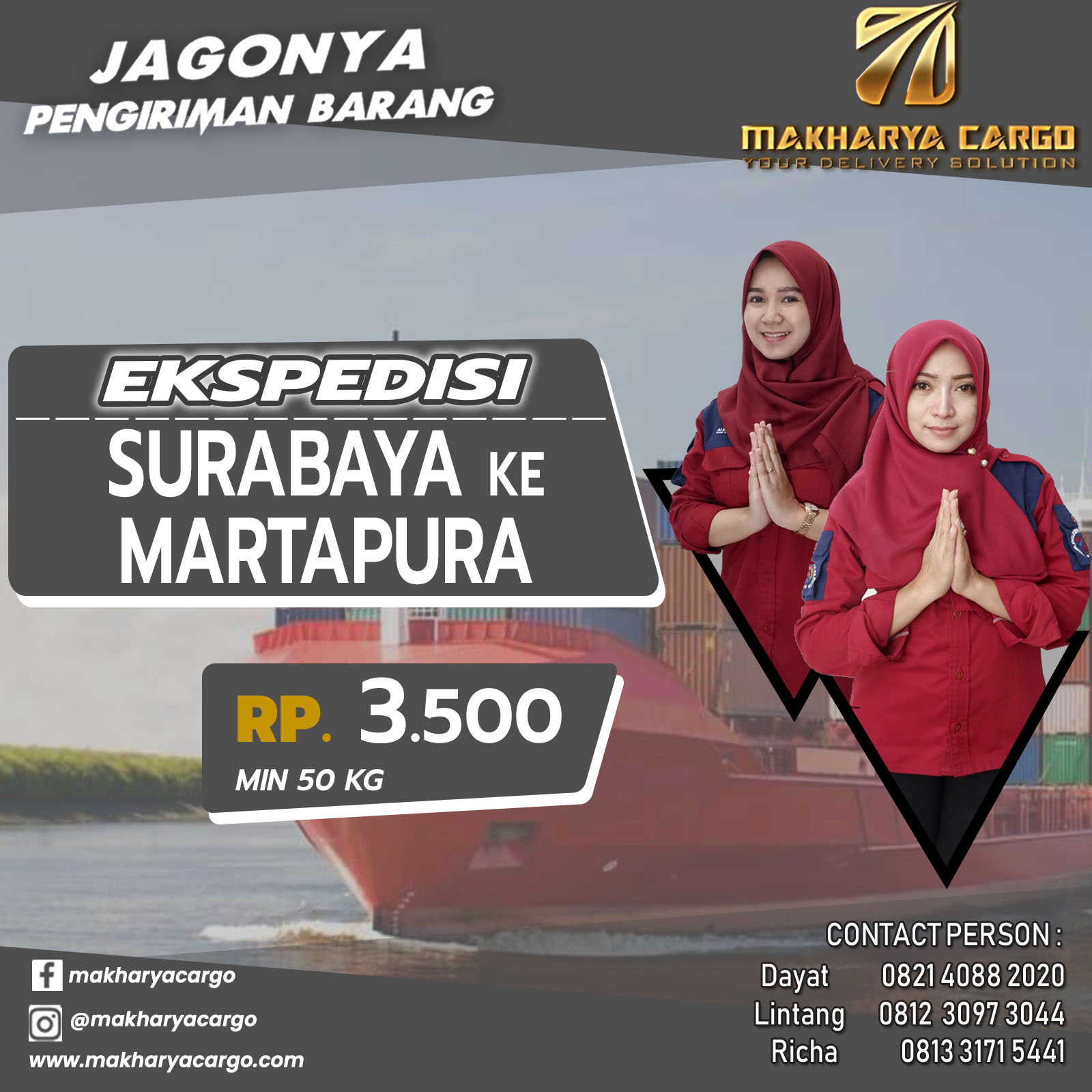 Ekspedisi Surabaya Martapura
