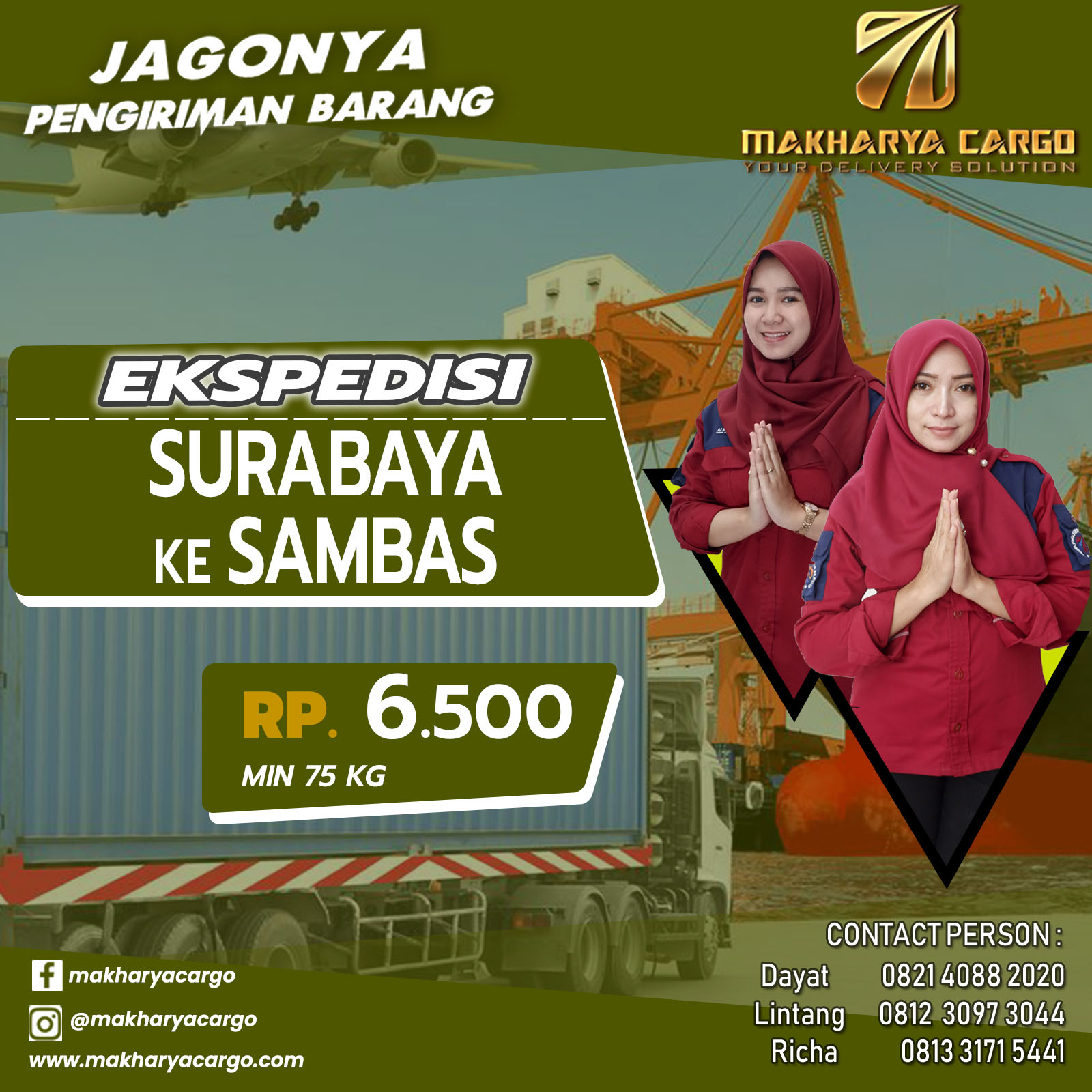 Ekspedisi Surabaya Sambas