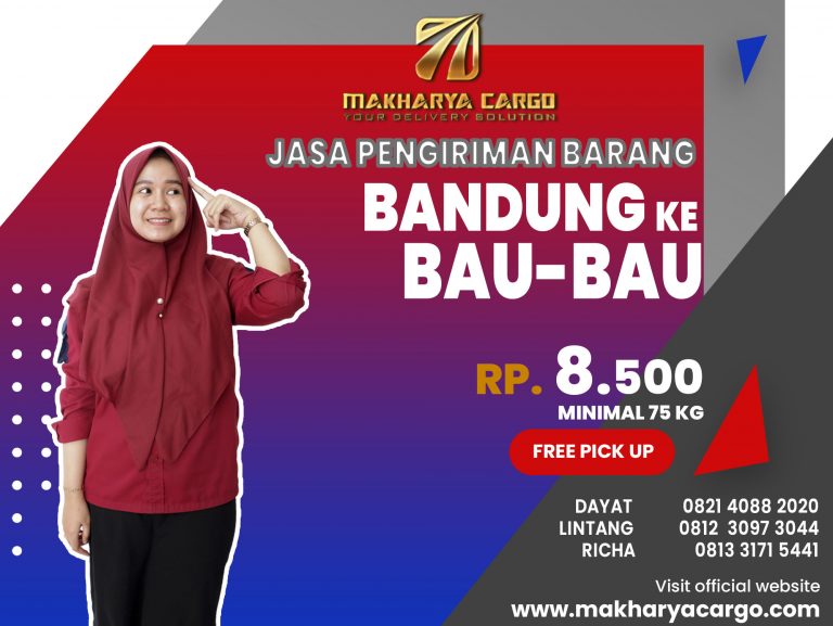 Jasa Pengiriman Barang Bandung Bau-Bau Gratis Jemput Barang 2021