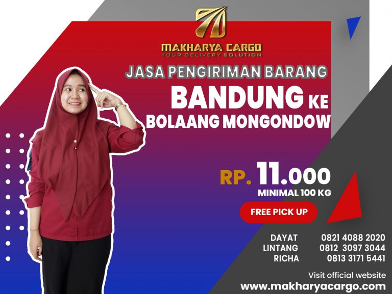 Jasa Pengiriman Bandung Bolaang Mongondow Gratis Jemput Barang 2021