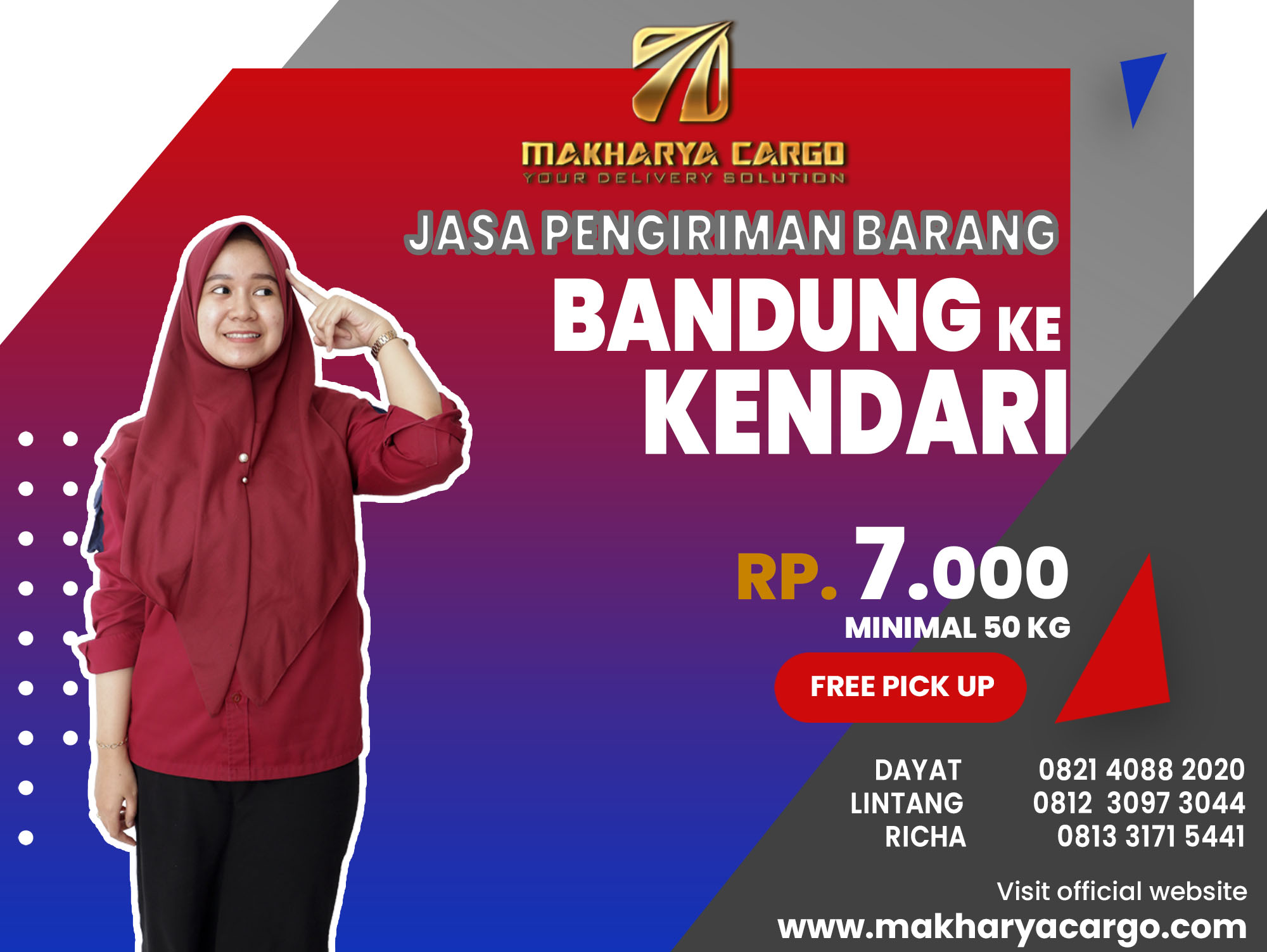 Jasa Pengiriman Barang Bandung Kendari