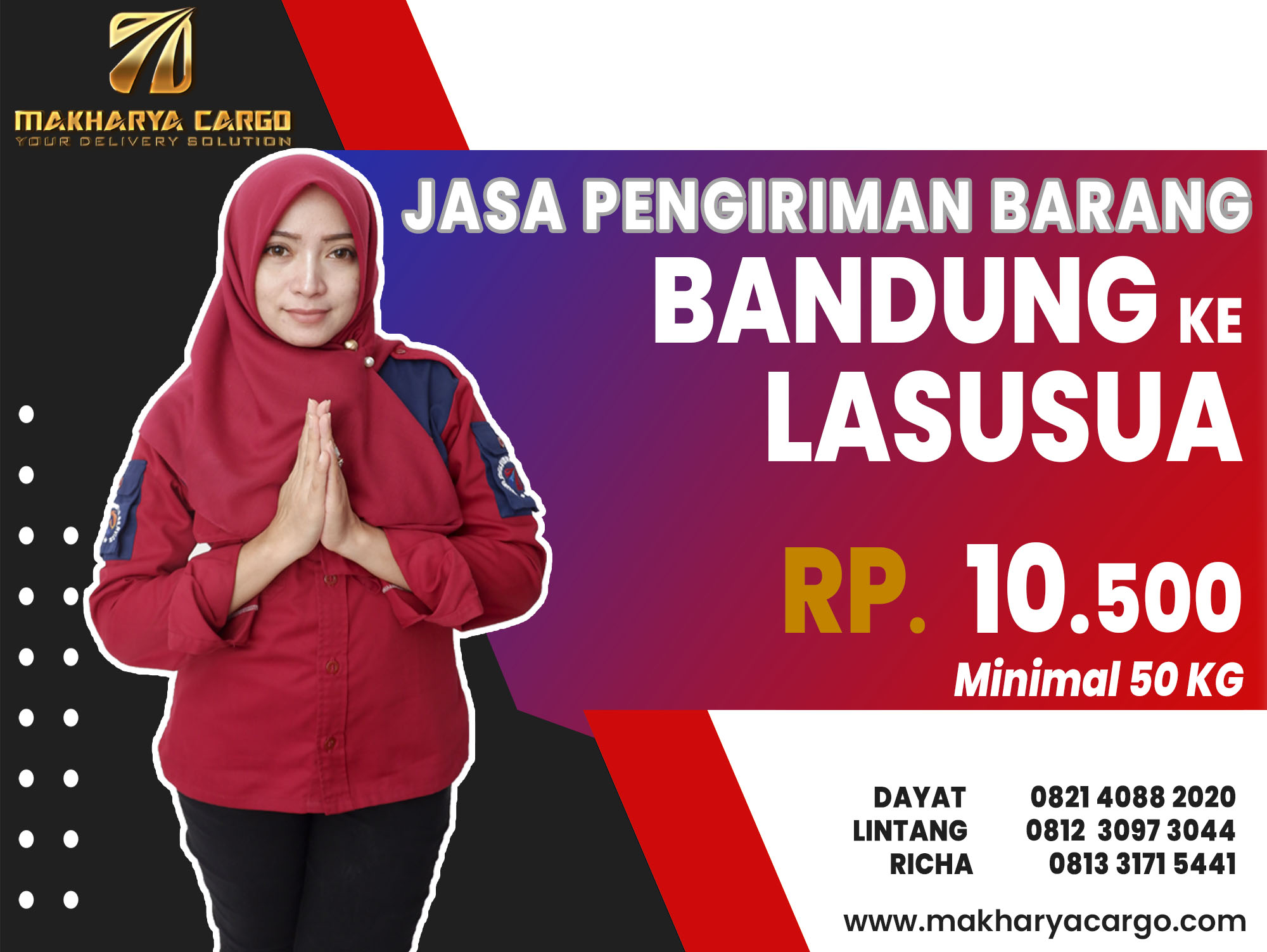 Jasa Pengiriman Barang Bandung Lasusua