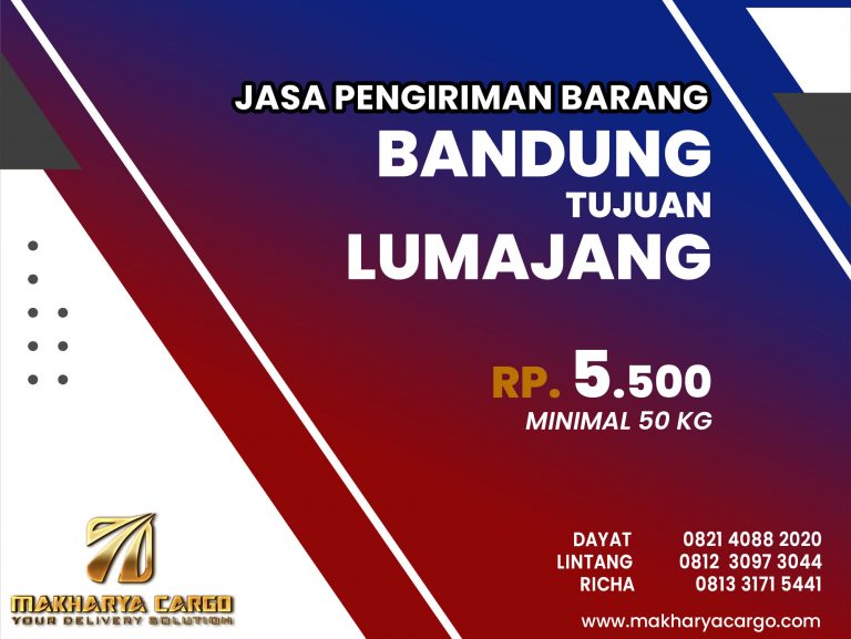 Jasa Pengiriman Barang Bandung Lumajang Gratis Jemput Barang 2021
