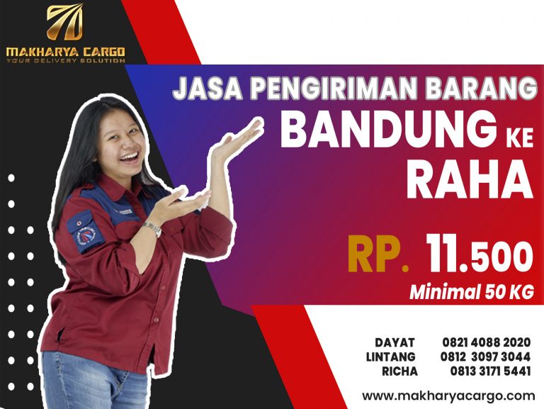 Jasa Pengiriman Barang Bandung Raha Gratis Jemput Barang 2021