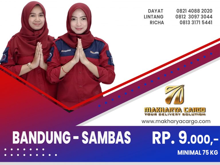 Jasa Pengiriman Barang Bandung Sambas Gratis Jemput Barang 2021