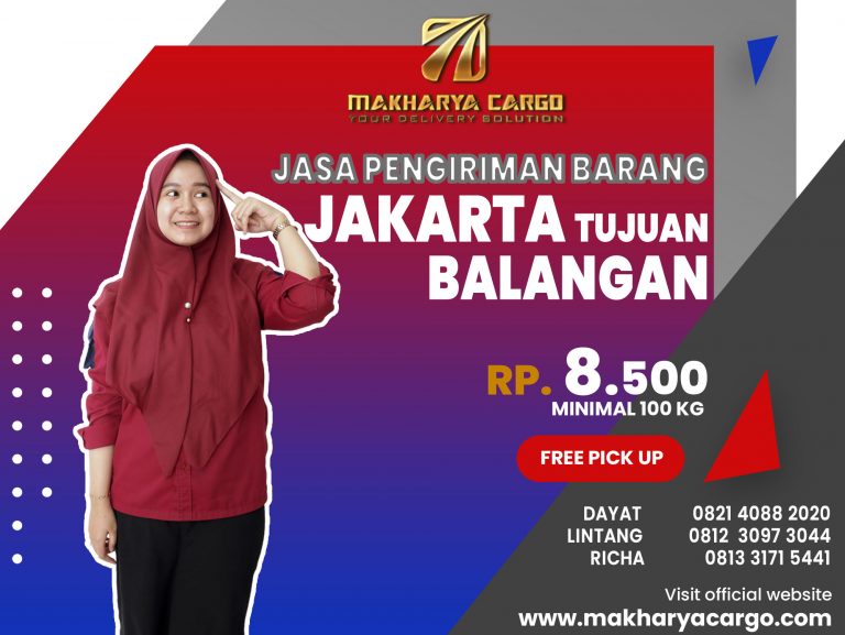 Jasa Pengiriman Barang Jakarta Balangan Gratis Jemput Barang 2021