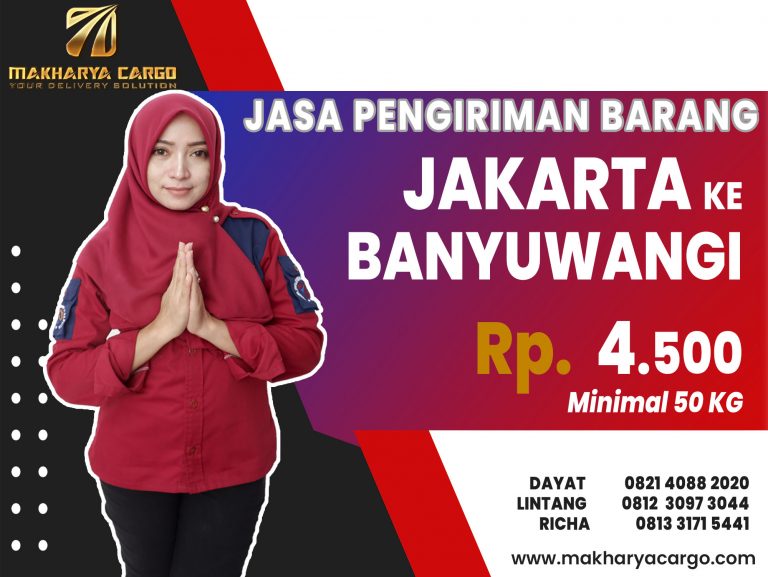 Jasa Pengiriman Barang Jakarta Banyuwangi Gratis Jemput Barang 2021